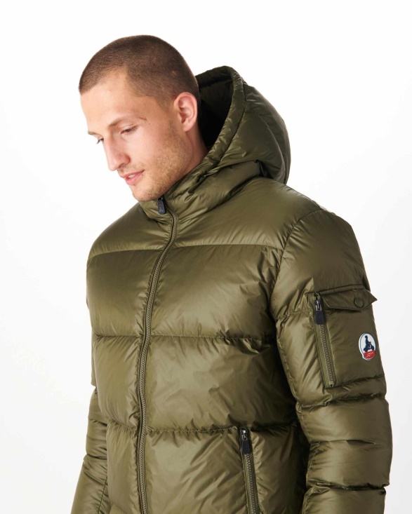 Army Extreme Cold Hooded Down Jacket Java Jott UK