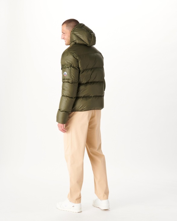 Army Extreme Cold Hooded Down Jacket Java Jott UK