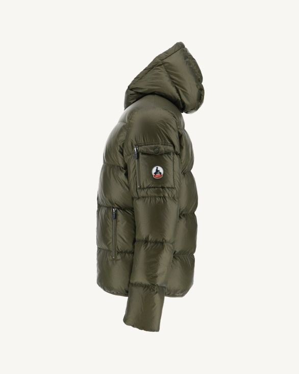Army Extreme Cold Hooded Down Jacket Java Jott UK