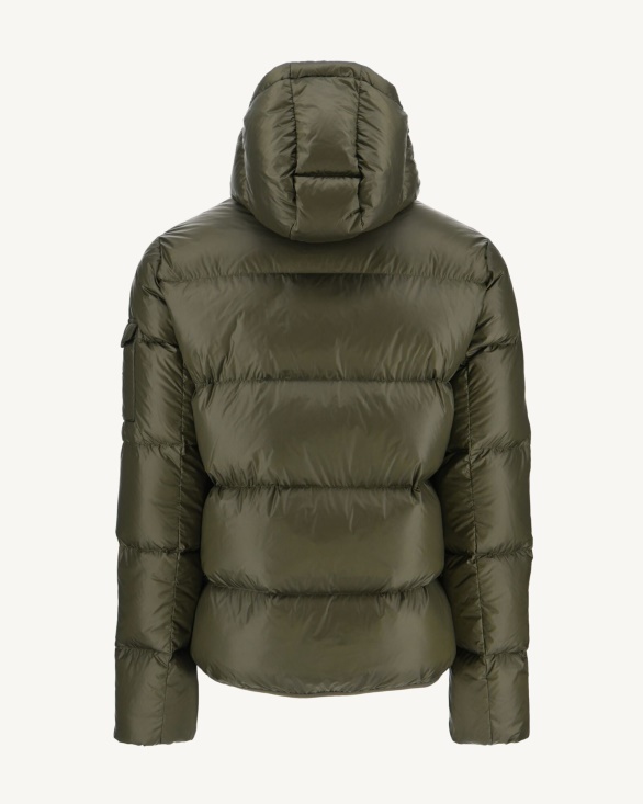 Army Extreme Cold Hooded Down Jacket Java Jott UK