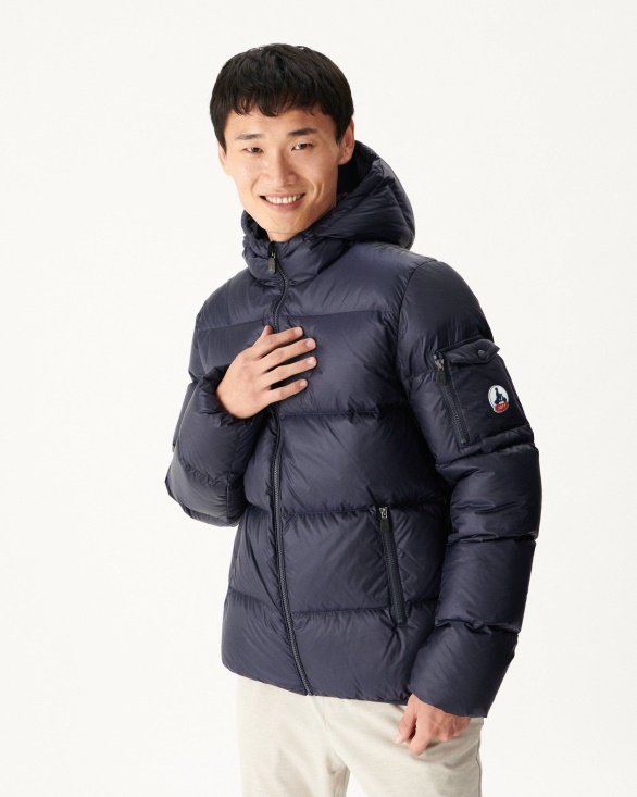 Marine Extreme Cold Hooded Down Jacket Java Jott UK