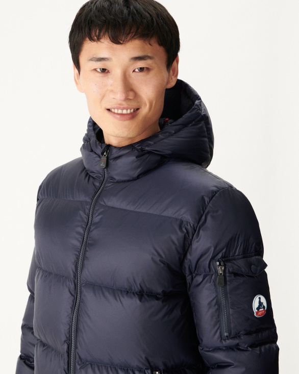Marine Extreme Cold Hooded Down Jacket Java Jott UK