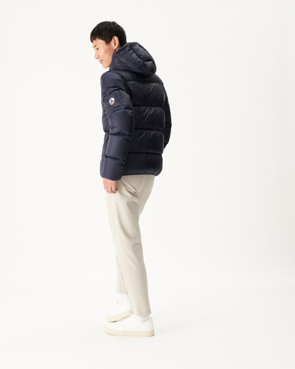 Marine Extreme Cold Hooded Down Jacket Java Jott UK
