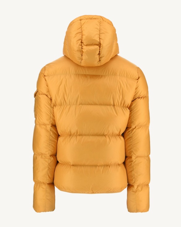 Jott UK Moutarde Extreme Cold Hooded Down Jacket Java