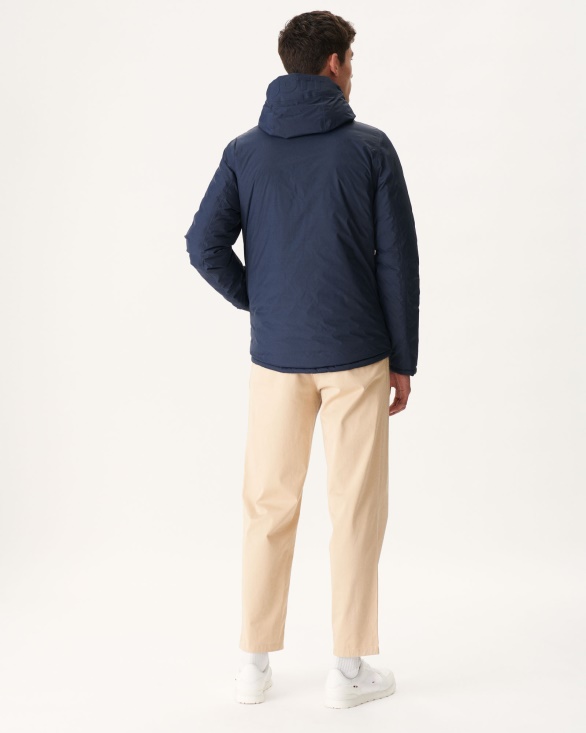 Jott UK Marine Reversible Hooded Puffer Jacket Bergen