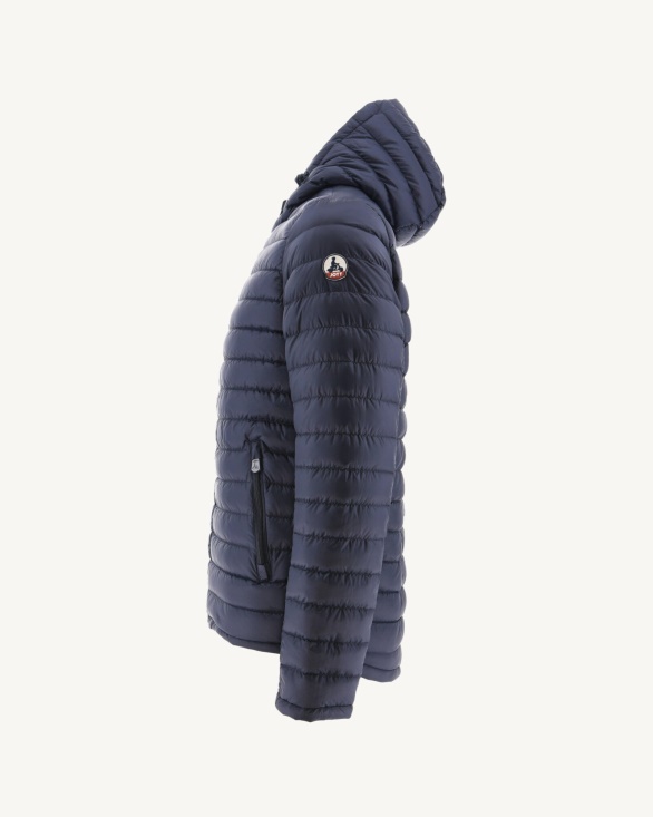Jott UK Marine Reversible Hooded Puffer Jacket Bergen