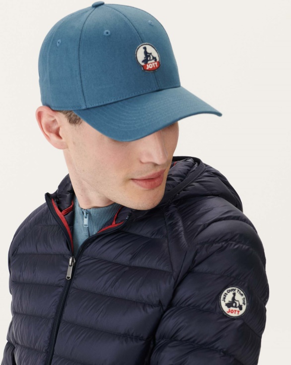 Lightweight Hooded Down Jacket Marine Nico Jott UK