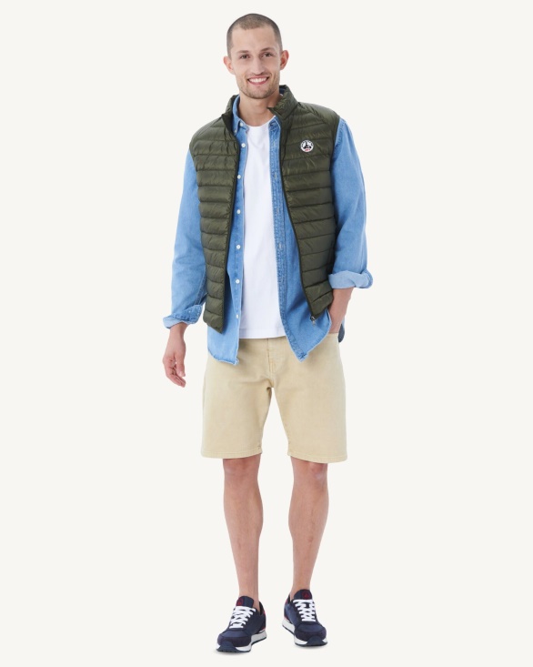 Sleeveless Down Jacket Army Tom Jott UK