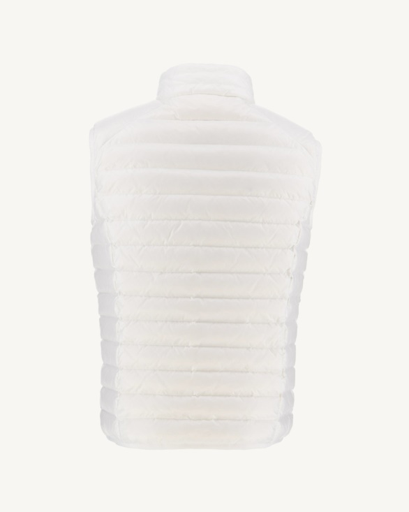 Jott UK Sleeveless Down Jacket Blanc Tom