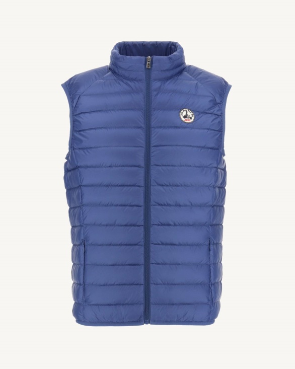 Sleeveless Down Jacket Dark Denim Tom Jott UK