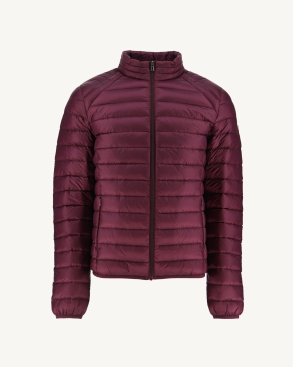 Lightweight Down Jacket Aubergine Mat Jott UK
