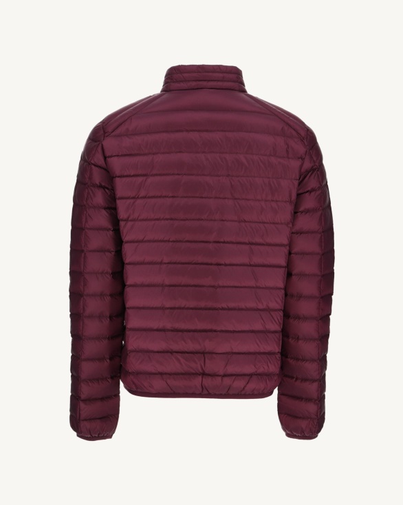 Lightweight Down Jacket Aubergine Mat Jott UK
