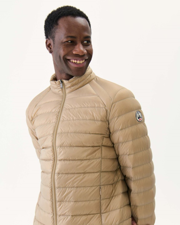 Jott UK Lightweight Down Jacket Beige Mat