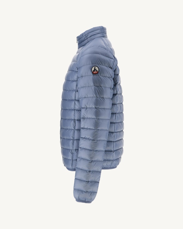 Jott UK Lightweight Down Jacket Blue Delave Mat