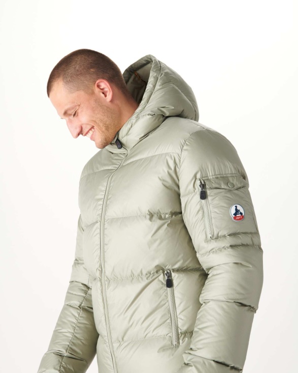 Sauge Extreme Cold Hooded Down Jacket Java Jott UK