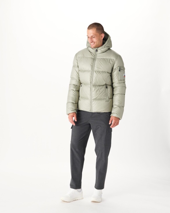 Sauge Extreme Cold Hooded Down Jacket Java Jott UK