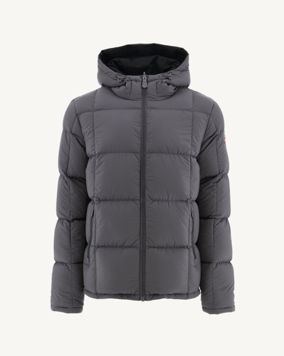 Jott UK Noir/Anthracite Extreme Cold Hooded Reversible Down Jacket Aspen
