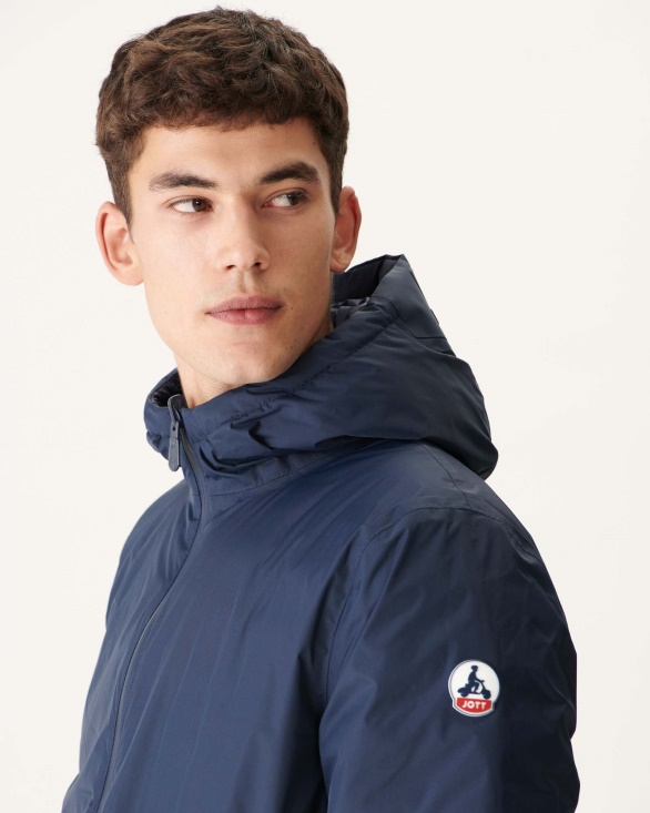 Jott UK Marine Reversible Light Puffer Jacket Amsterdam