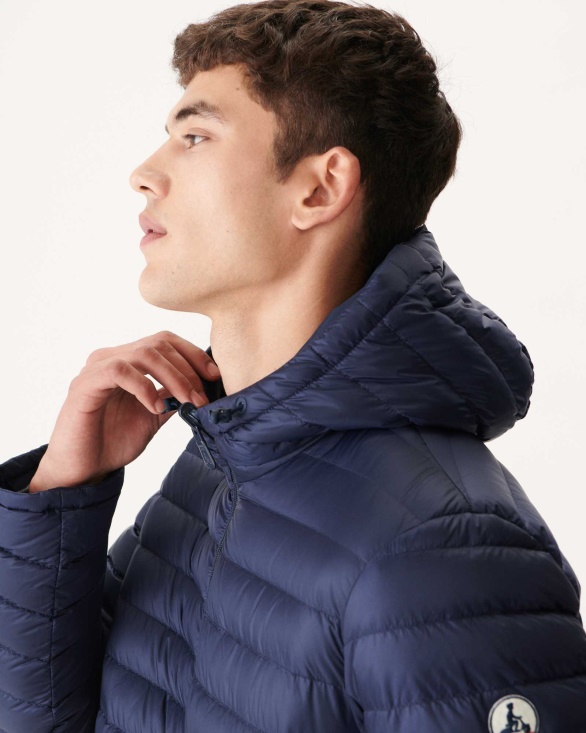 Jott UK Marine Reversible Light Puffer Jacket Amsterdam