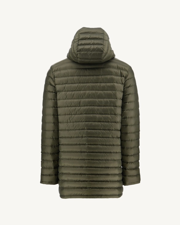 Jott UK Sauge/Army Reversible Light Puffer Jacket Amsterdam