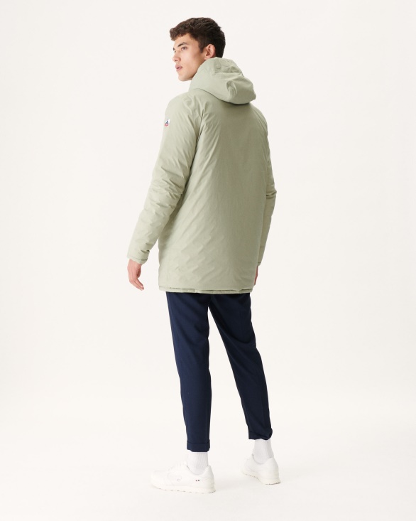 Jott UK Sauge/Army Reversible Light Puffer Jacket Amsterdam