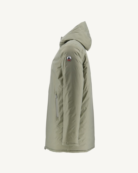 Jott UK Sauge/Army Reversible Light Puffer Jacket Amsterdam