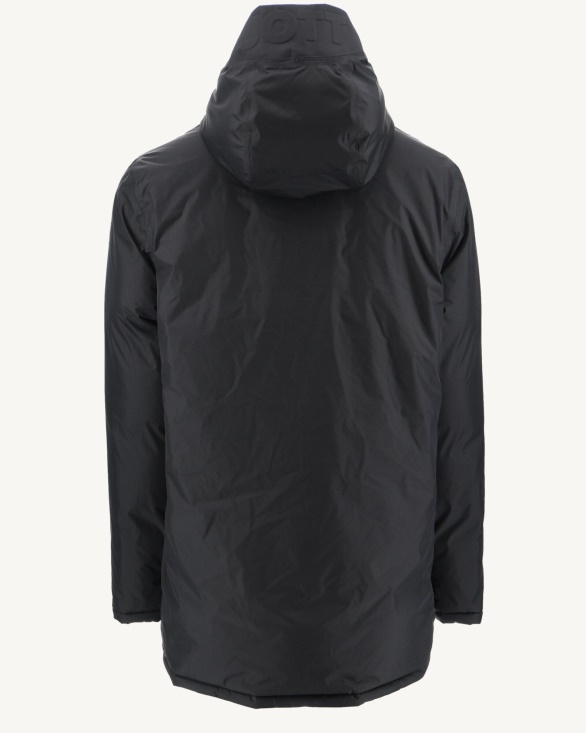 Jott UK Noir/Beige Reversible Light Puffer Jacket Amsterdam