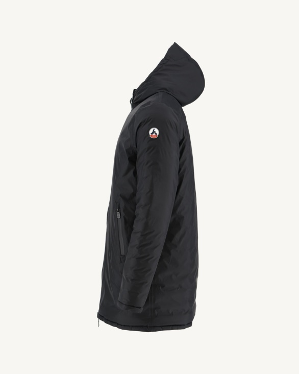 Jott UK Noir/Beige Reversible Light Puffer Jacket Amsterdam