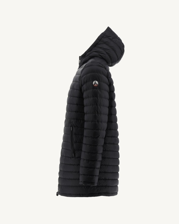 Print Militaire/Noir Reversible Light Down Jacket Amsterdam Jott UK