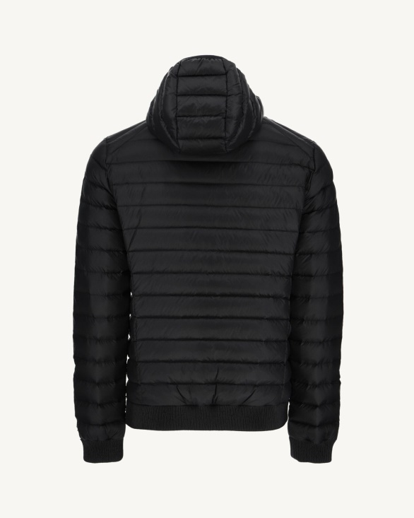 Noir Hooded Down Jacket Colin Jott UK