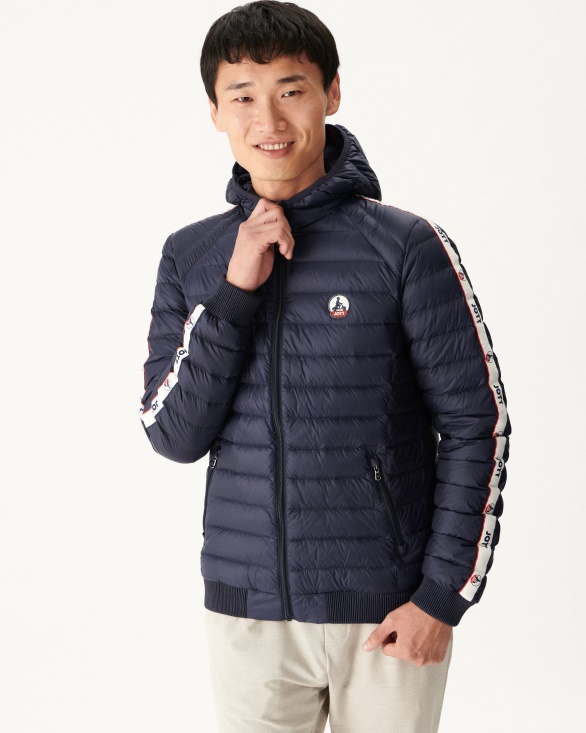 Jott UK Marine Hooded Down Jacket Colin