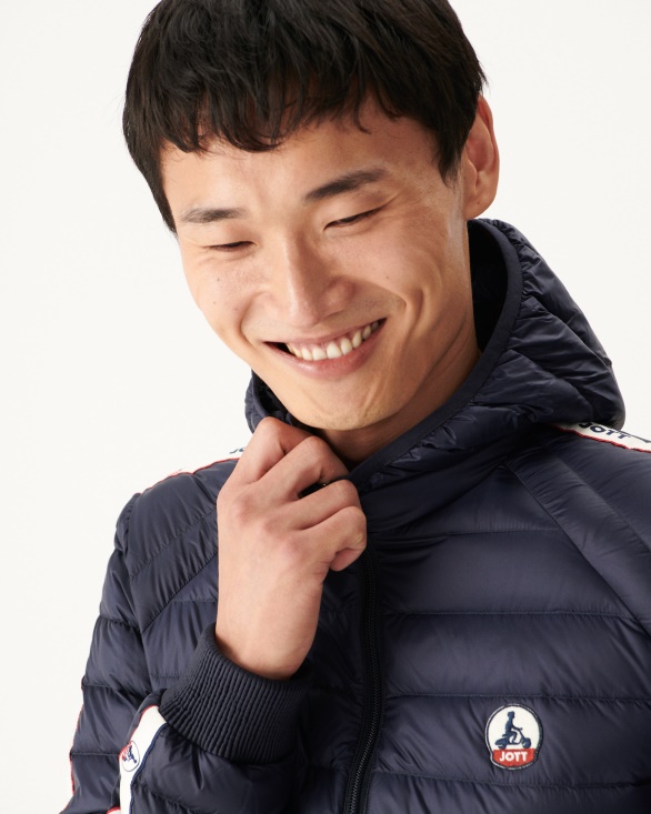 Jott UK Marine Hooded Down Jacket Colin
