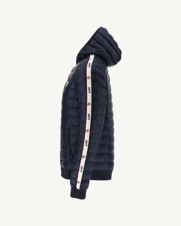Jott UK Marine Hooded Down Jacket Colin