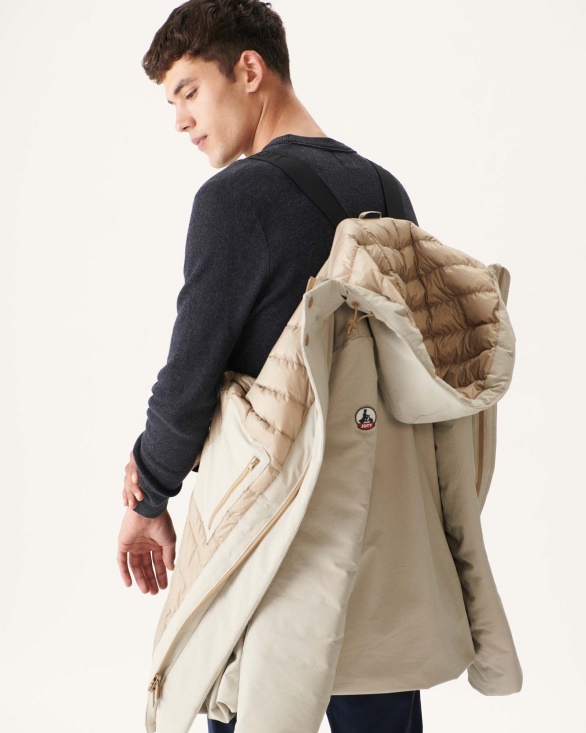 Beige Down Jacket Iceberg Jott UK