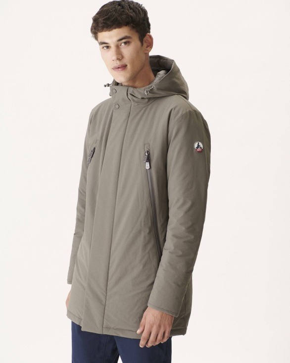 Jott UK Taupe Down Jacket Iceberg