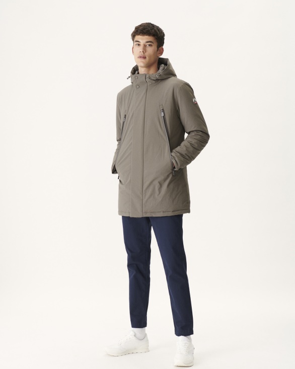 Jott UK Taupe Down Jacket Iceberg