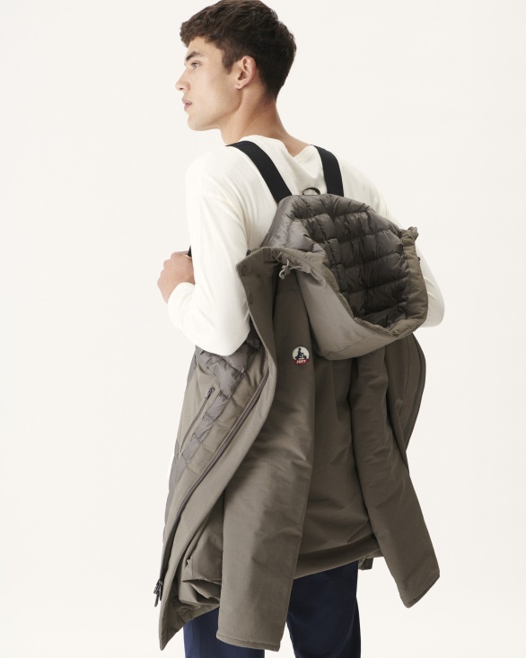 Jott UK Taupe Down Jacket Iceberg