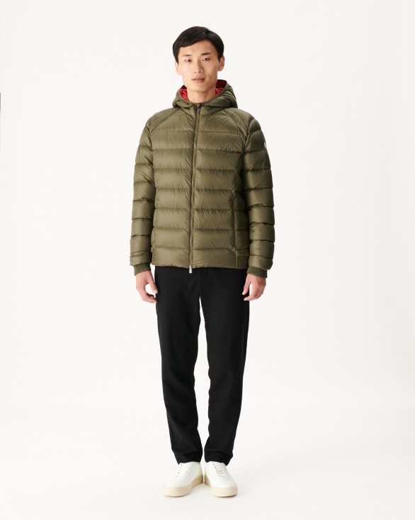 Jott UK Army Extreme Cold Hooded Down Jacket Nat