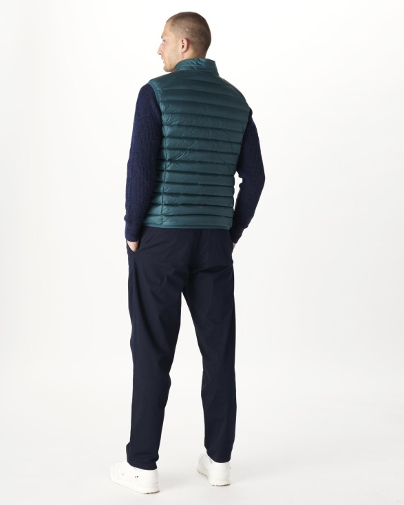 Jott UK Sleeveless Down Jacket Vert Fonce Tom