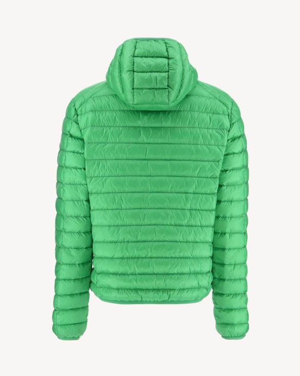 Jott UK Lightweight Hooded Down Jacket Vert Nico