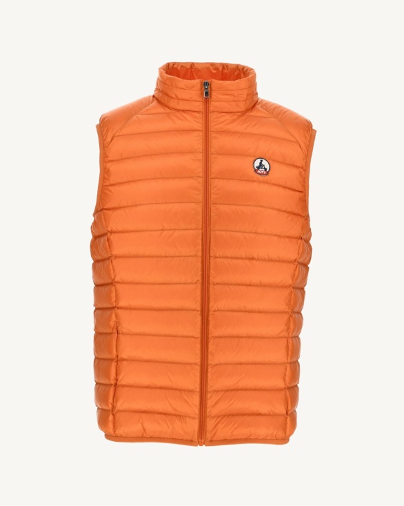 Jott UK Sleeveless Down Jacket Orange Tom