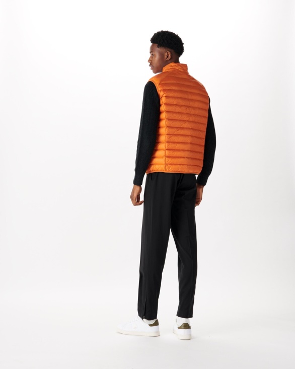 Jott UK Sleeveless Down Jacket Orange Tom
