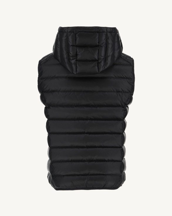 Jott UK Noir Extreme Cold Sleevless Down Jacket Silver