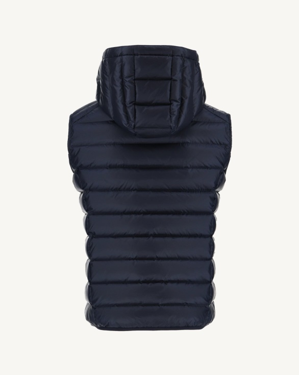 Marine Extreme Cold Sleevless Down Jacket Silver Jott UK