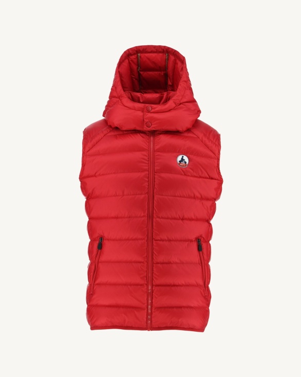 Jott UK Rouge Extreme Cold Sleevless Down Jacket Silver