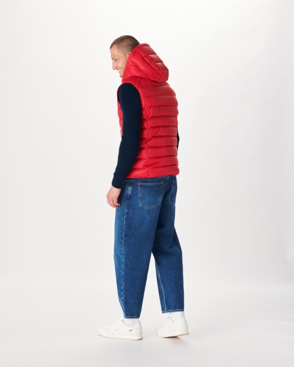 Jott UK Rouge Extreme Cold Sleevless Down Jacket Silver