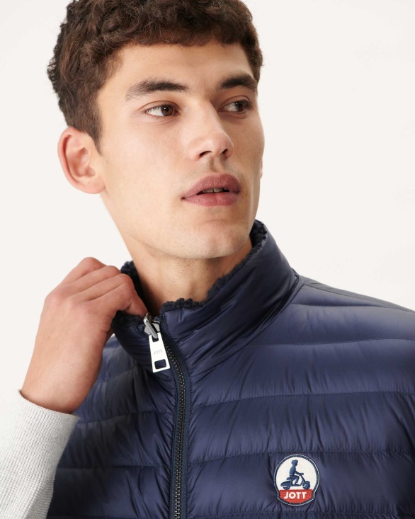 Marine Extreme Cold Sleevless Down Jacket Sami Jott UK