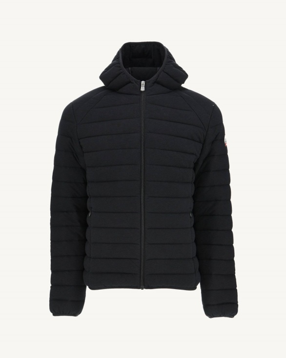 Noir Hooded Down Jacket Nico Jott UK