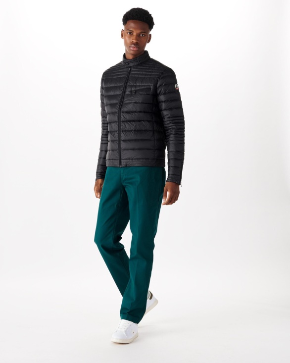 Noir Down Jacket David Jott UK
