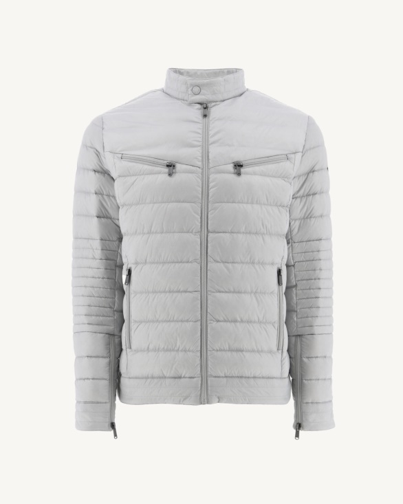 Soft Grey David Puffer Jacket Jott UK